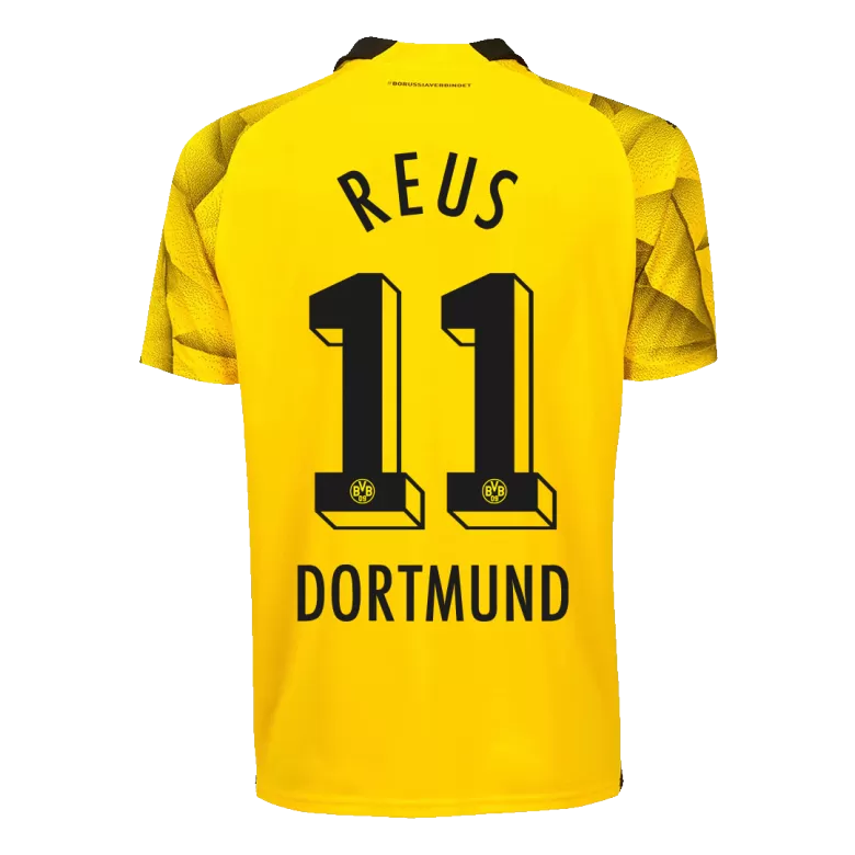 REUS #11 Borussia Dortmund Soccer Jersey Third Away Custom Shirt 2023/24 - bestsoccerstore