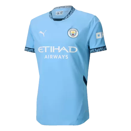 Authentic Soccer Jersey Manchester City Home Shirt 2024/25 - bestsoccerstore