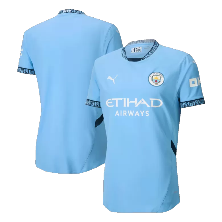 Authentic Soccer Jersey Manchester City Home Shirt 2024/25 - bestsoccerstore