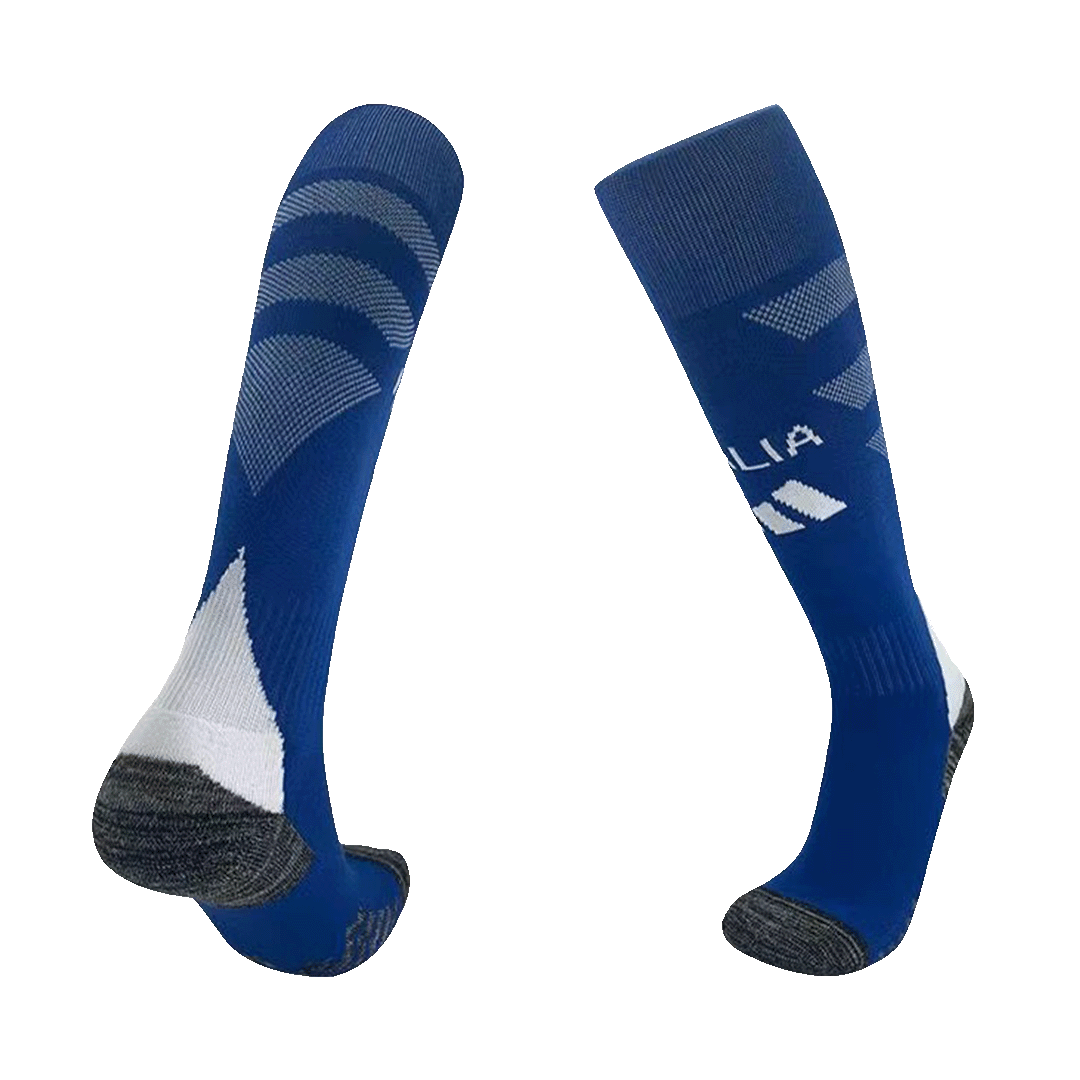 Kid's Italy Soccer Home Socks - bestsoccerstore