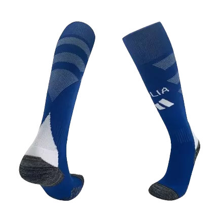 Kid's Italy Soccer Home Socks 2024 - bestsoccerstore