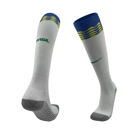 Men's Brazil Jersey Soccer Home Socks 2024 - bestsoccerstore