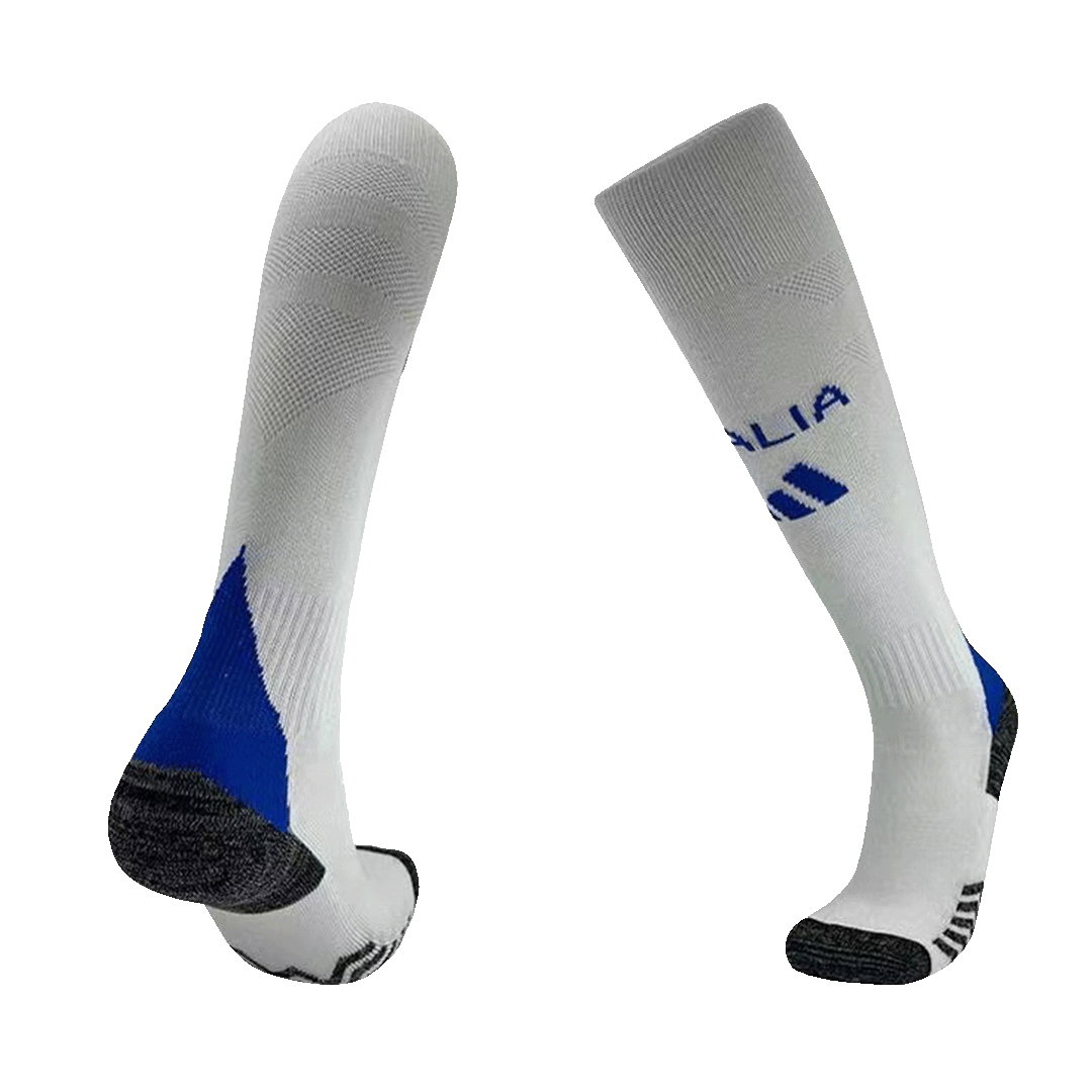 Kid's Italy Soccer Away Socks - bestsoccerstore