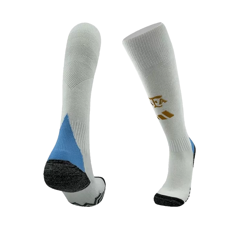 Kid's Argentina Soccer Home Socks 2024 - bestsoccerstore