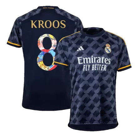 KROOS #8 Real Madrid Soccer Jersey Away Custom Shirt (Sen2 Font ) 2023/24 - bestsoccerstore