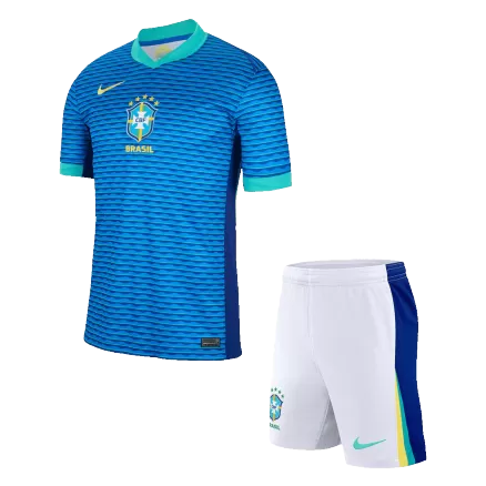 Brazil Away Soccer Uniform Kits 2024 - bestsoccerstore