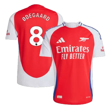 Authentic ØDEGAARD #8 Soccer Jersey Arsenal Home Shirt 2024/25 - bestsoccerstore