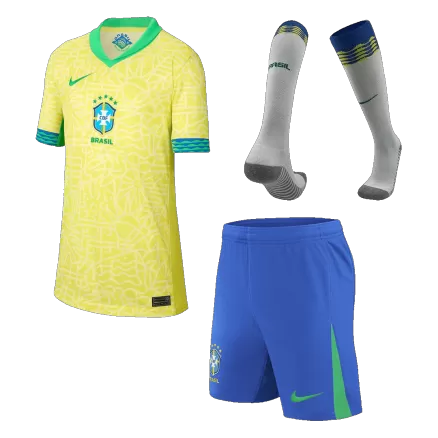 Kids Brazil Custom Home Full Soccer Kits
2024 - bestsoccerstore