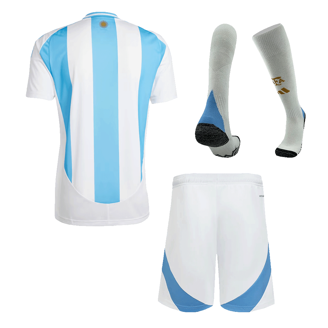 Argentina Home Custom Full Soccer Kit