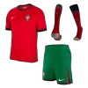 Portugal Home Custom Full Soccer Kit 2024 - bestsoccerstore