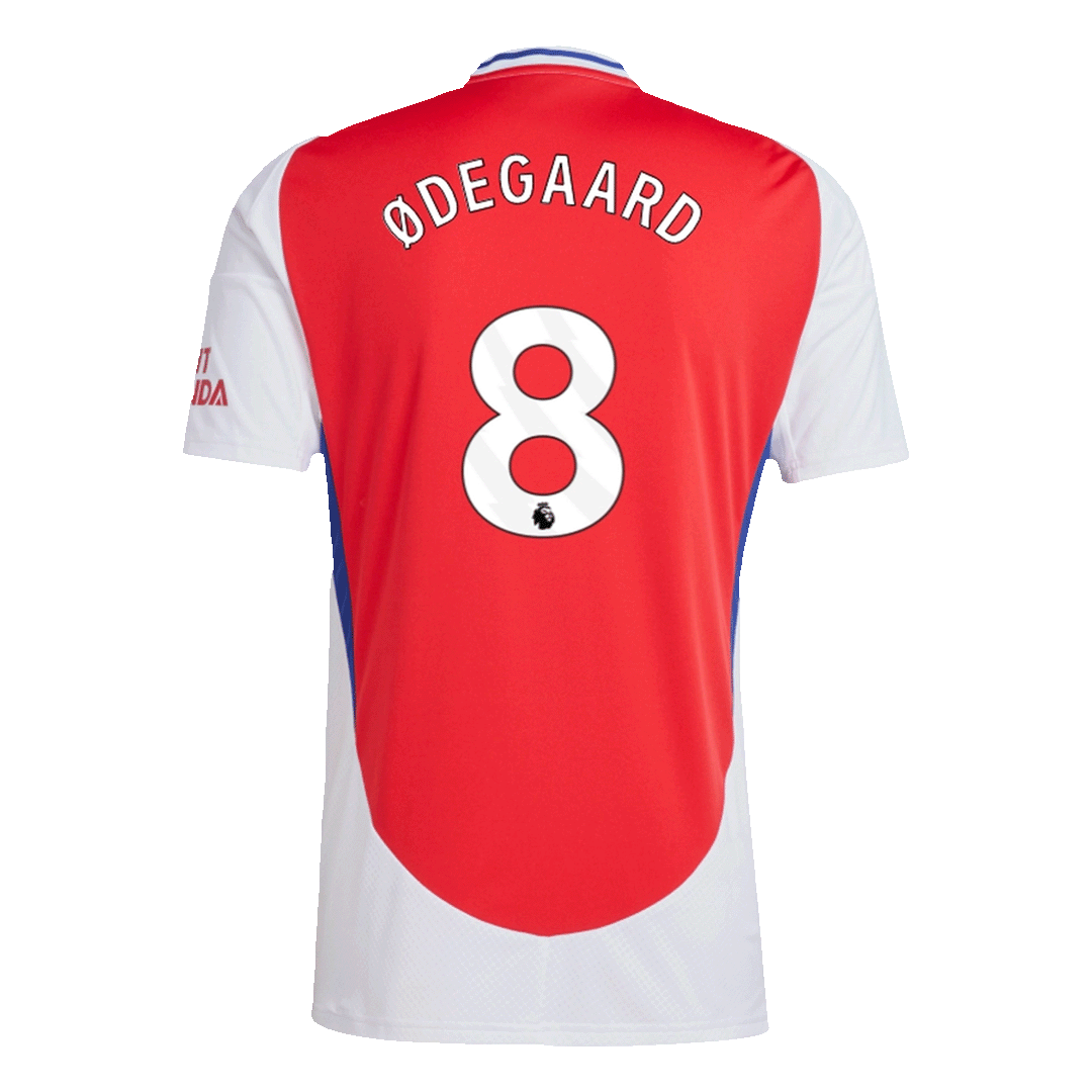 ØDEGAARD #8 Arsenal Soccer Jersey Home Custom Shirt