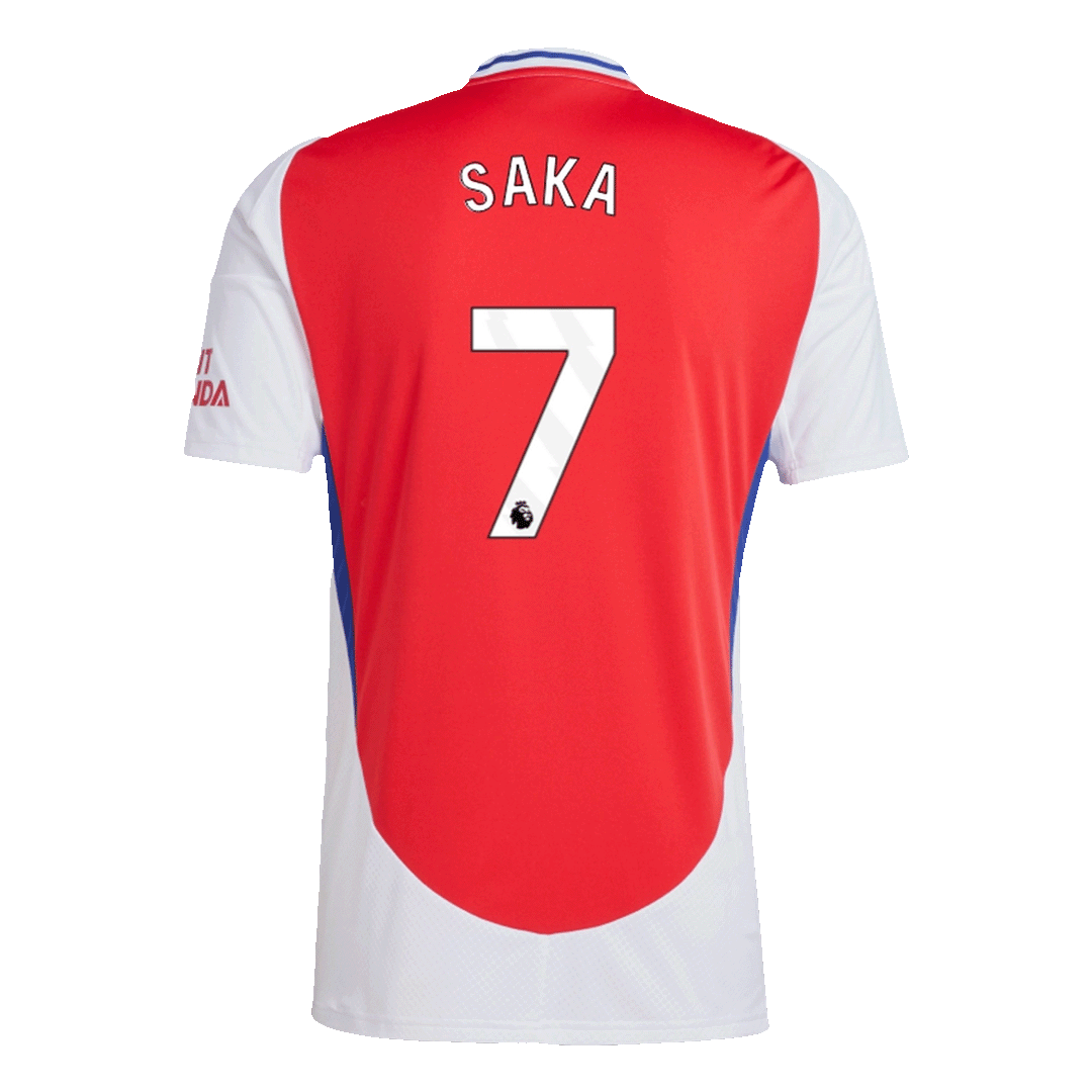 SAKA #7 Arsenal Soccer Jersey Home Custom Shirt - bestsoccerstore