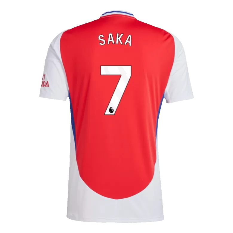 SAKA #7 Arsenal Soccer Jersey Home Custom Shirt 2024/25 - bestsoccerstore