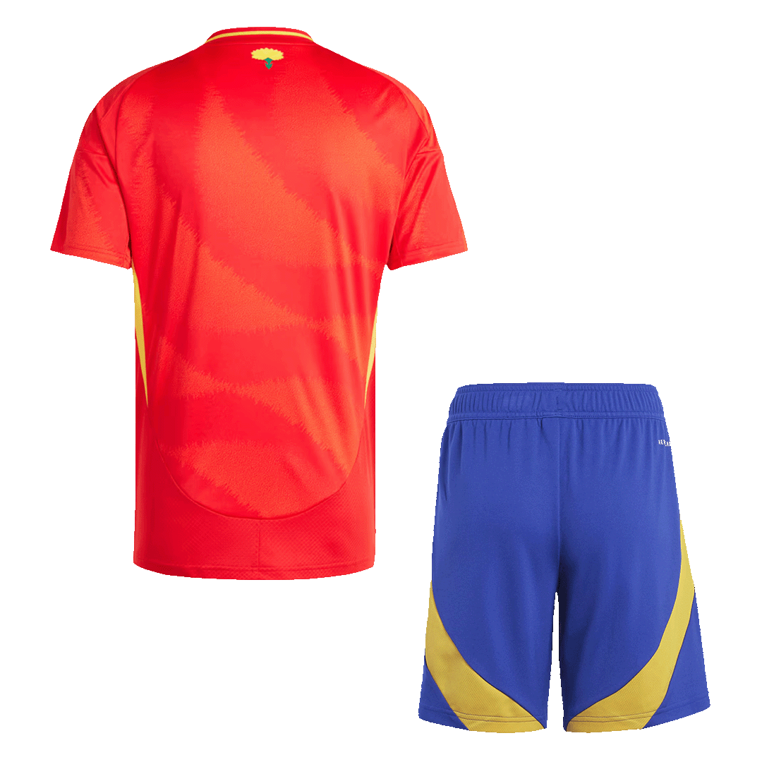 Spain Home Soccer Uniform Kits