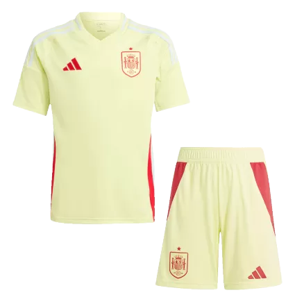 Kids Spain Custom Away Soccer Kits 2024 - bestsoccerstore