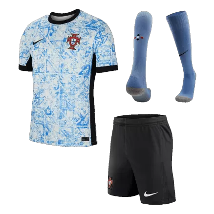 Portugal Away Custom Full Soccer Kit 2024 - bestsoccerstore