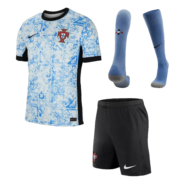 Portugal Away Custom Full Soccer Kit 2024 - bestsoccerstore