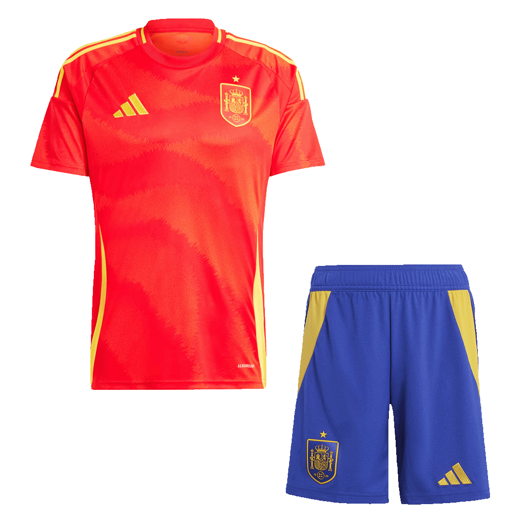 Spain Home Soccer Uniform Kits - bestsoccerstore