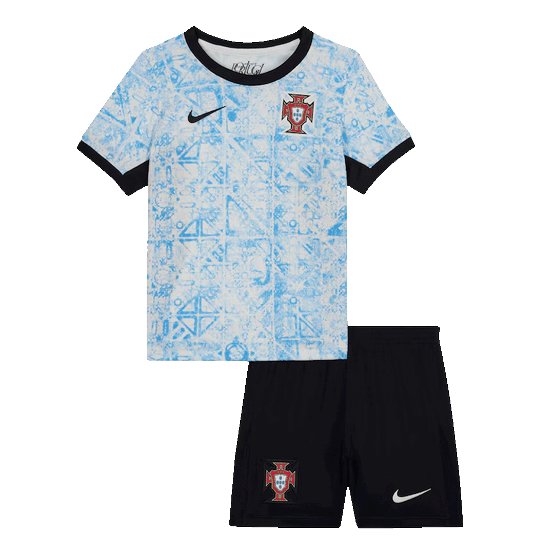 Kids Portugal Custom Away Soccer Kits - bestsoccerstore