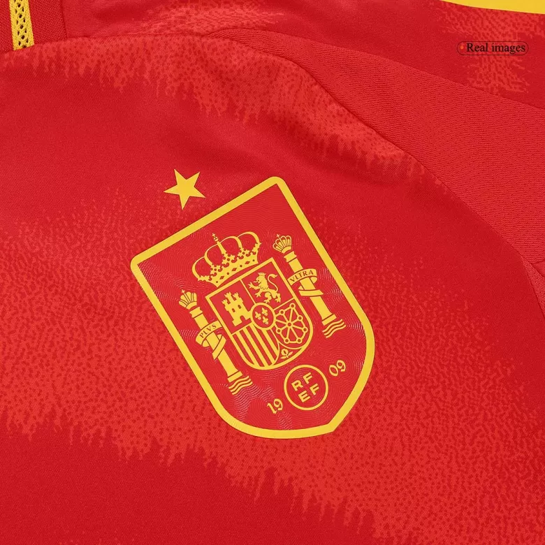 Authentic RODRIGO #16 Soccer Jersey Spain Home Shirt 2024 - bestsoccerstore