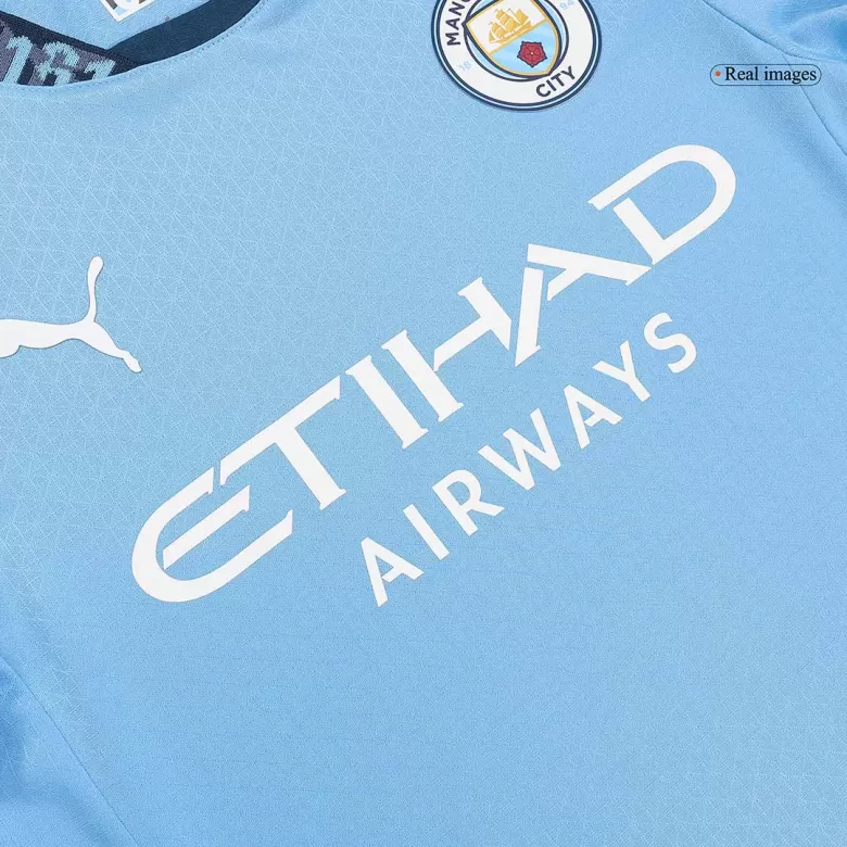 Authentic Soccer Jersey Manchester City Home Shirt 2024/25 - bestsoccerstore