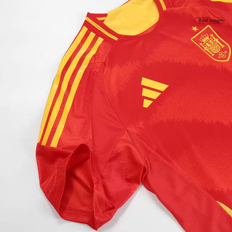 Authentic RODRIGO #16 Soccer Jersey Spain Home Shirt 2024 - bestsoccerstore