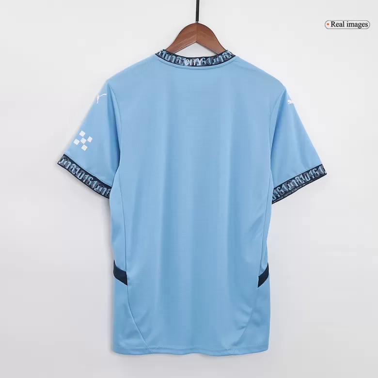 DE BRUYNE #17 Manchester City Soccer Jersey Home Custom Shirt 2024/25-UCL - bestsoccerstore