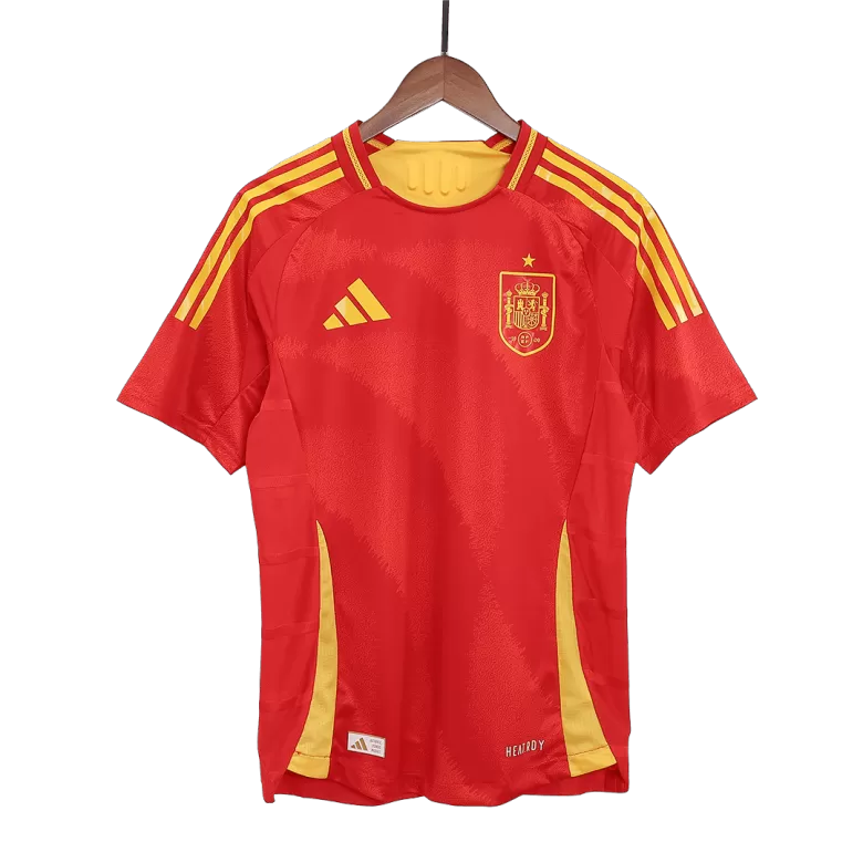 Authentic RODRIGO #16 Soccer Jersey Spain Home Shirt 2024 - bestsoccerstore