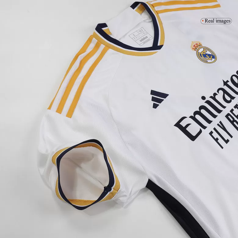 CAMPEONES #36 Real Madrid Home Soccer Jersey 2023/24 - bestsoccerstore