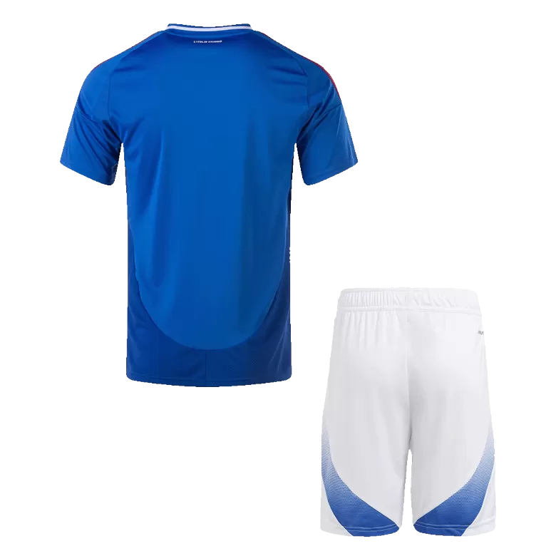 Italy Home Soccer Uniform Kits Euro 2024 Blue - bestsoccerstore