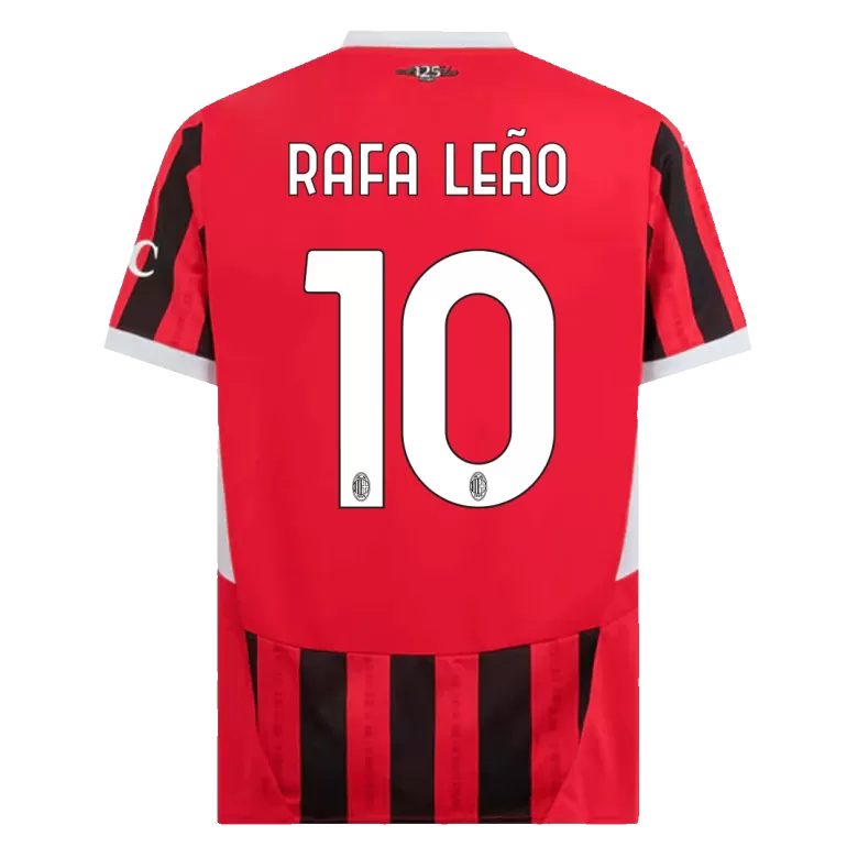 RAFA LEÃO #10 AC Milan Soccer Jersey Home Shirt 2024/25 - bestsoccerstore