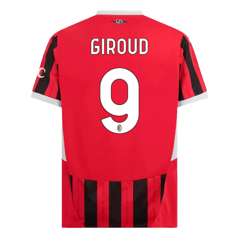 GIROUD #9 AC Milan Soccer Jersey Home Shirt 2024/25 - bestsoccerstore