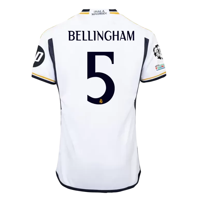 BELLINGHAM #5 Real Madrid Home Soccer Jersey 2023/24 - UCL FINAL - bestsoccerstore