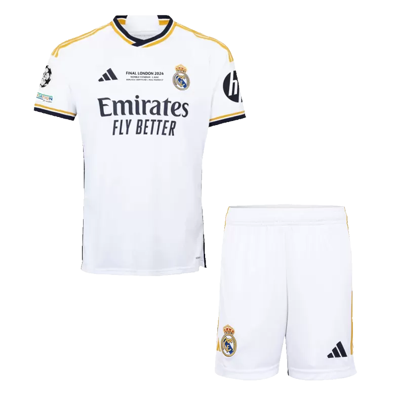 Real Madrid Home Soccer Uniform Kits 2023/24-UCL FINAL - bestsoccerstore