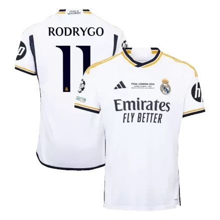 RODRYGO #11 Real Madrid Home Soccer Jersey 2023/24 - UCL FINAL - bestsoccerstore