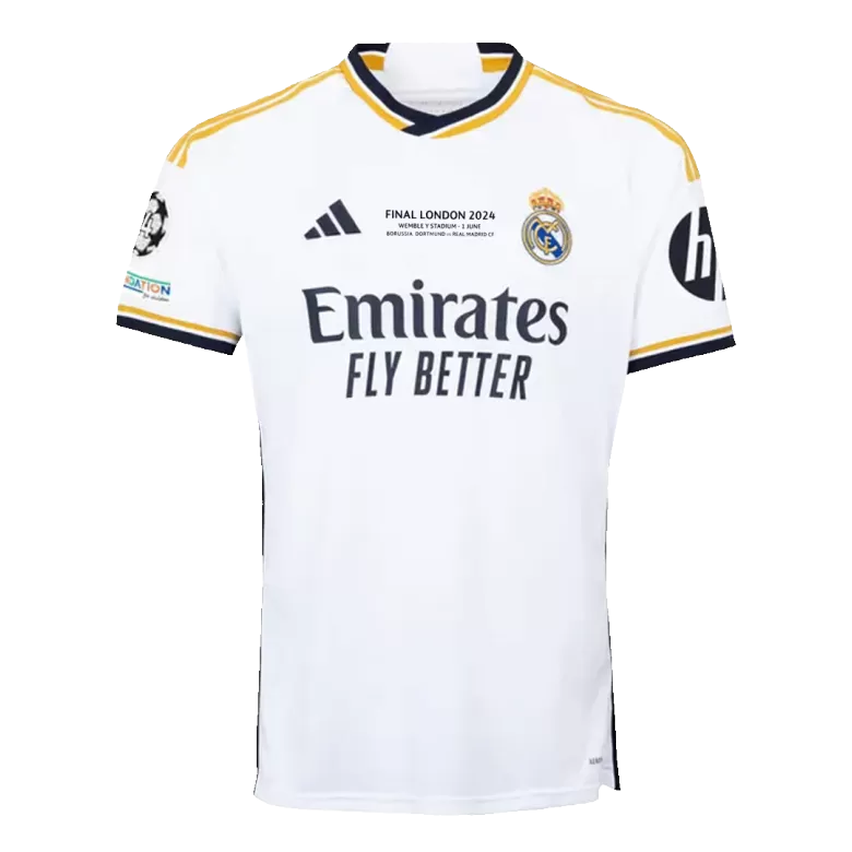 Real Madrid Home Soccer Jersey 2023/24 - UCL FINAL Plus Size - bestsoccerstore