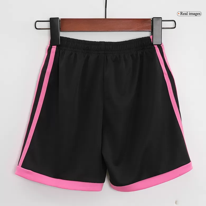 Kids Inter Miami CF Custom Away Soccer Kits 2024 - bestsoccerstore