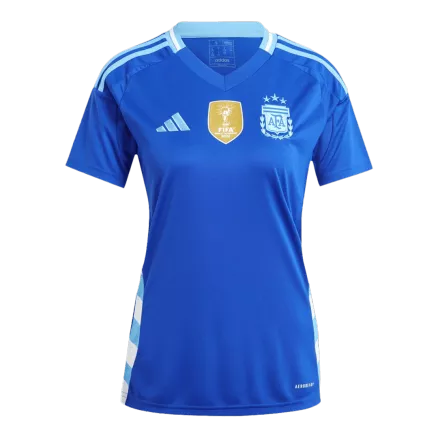 Argentina Soccer Jersey Away Women's Custom Shirt 2024 - bestsoccerstore