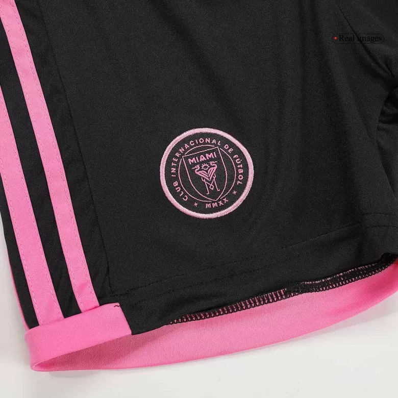 Kids Inter Miami CF Custom Away Soccer Kits 2024 - bestsoccerstore