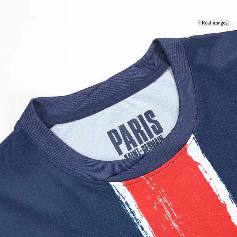 CHAMPIONS #25 PSG Soccer Jersey Home Custom Shirt 2024/25 CHAMPIONS OF EUROPE - bestsoccerstore