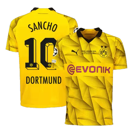 SANCHO #10 Borussia Dortmund Soccer Jersey Third Away Custom Shirt 2023/24 - bestsoccerstore
