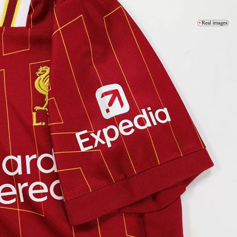 Kids Liverpool Home Soccer Kits 2024/25 - bestsoccerstore