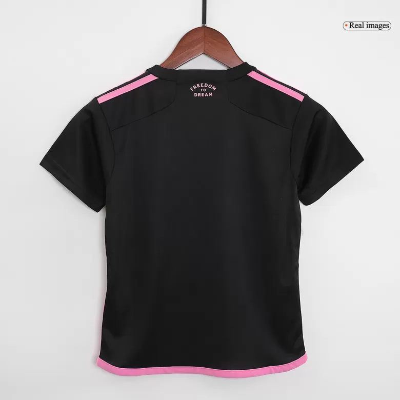 Kids Inter Miami CF Custom Away Soccer Kits 2024 - bestsoccerstore