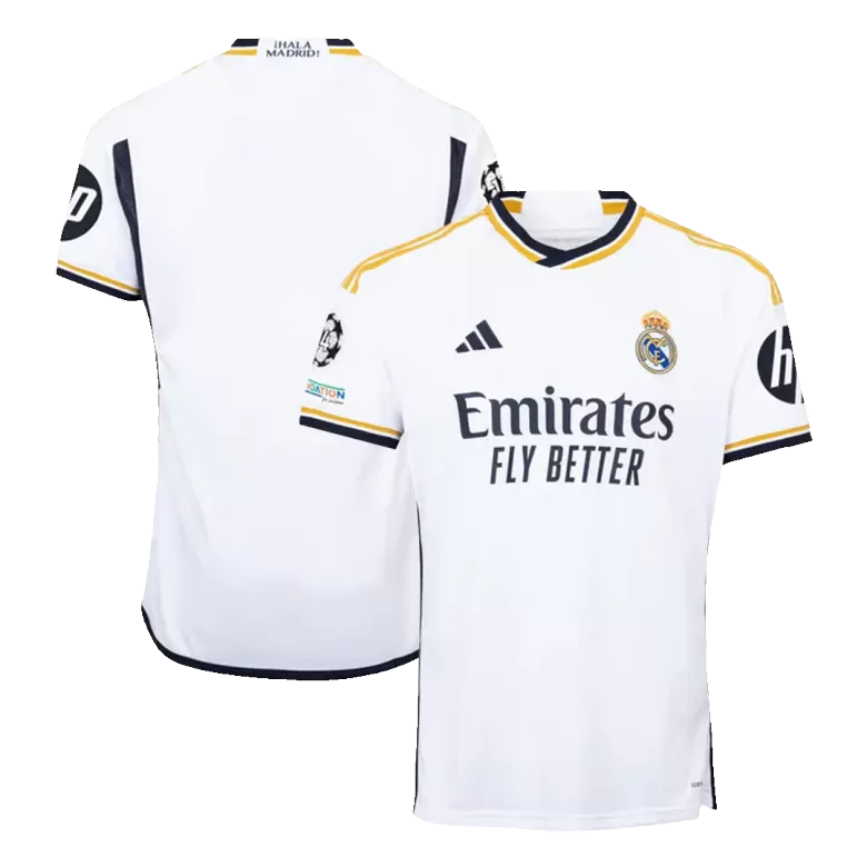 Real Madrid Home Soccer Jersey 2023/24 - UCL - bestsoccerstore