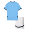 Kids Manchester City Custom Home Soccer Kits 2024/25 - bestsoccerstore