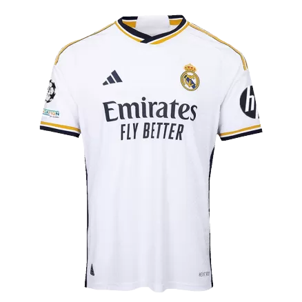 Authentic Soccer Jersey Real Madrid Home Shirt 2023/24-UCL - bestsoccerstore