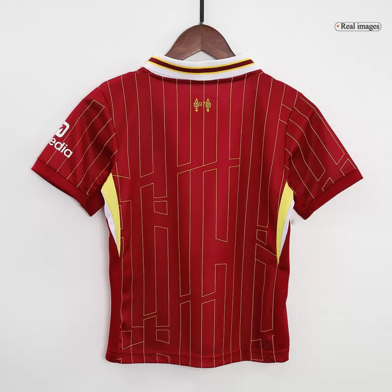 Kids Liverpool Home Soccer Kits 2024/25 - bestsoccerstore