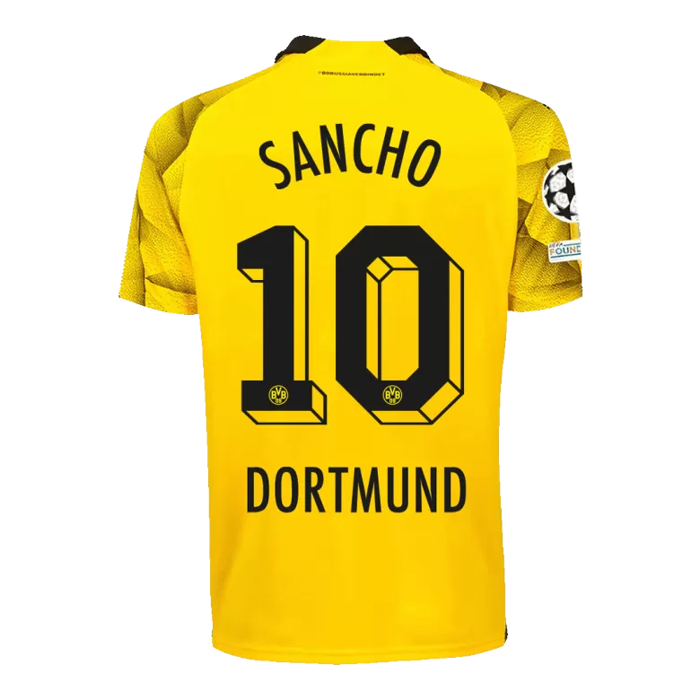 SANCHO #10 Borussia Dortmund Soccer Jersey Third Away Custom Shirt 2023/24 - bestsoccerstore