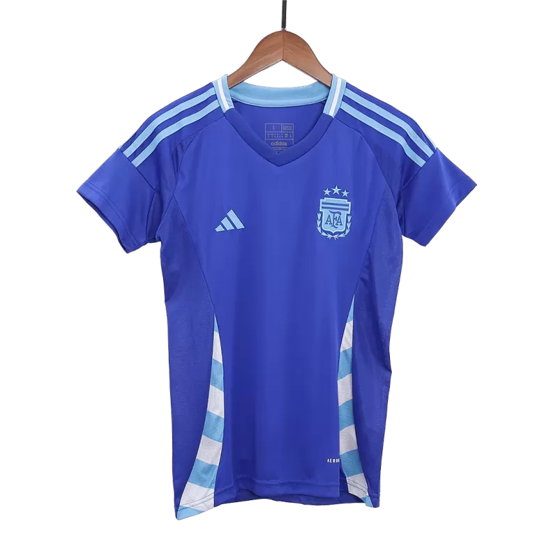 Argentina Soccer Jersey Away Women's Custom Shirt 2024 - bestsoccerstore