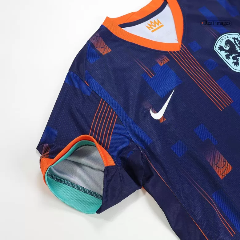 Netherlands Soccer Jersey Away Custom Shirt 2024 - bestsoccerstore